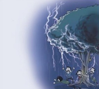  雷雨臨空，你應該躲到哪里去？-雷擊事故