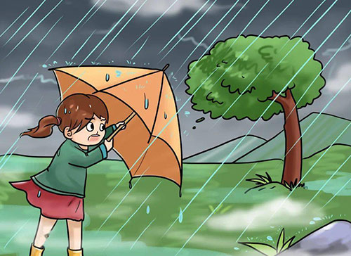 雷雨臨空,你應該躲到哪里去