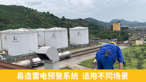 易造雷電預警系統  適用不同場景