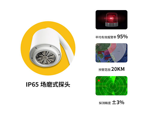 EW 3.0 雷電預警系統組成-IP65探頭