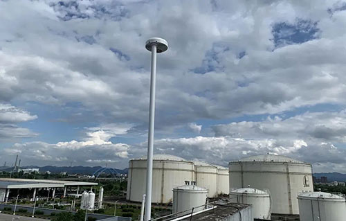 油庫雷電預警系統